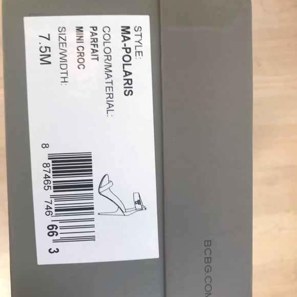 BCBG MaxAzria Polaris Heels 7.5 - Picture 6 of 6